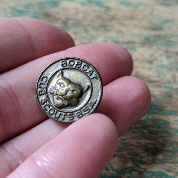 Vintage Other - Vintage 1960s Bobcat Cub Scouts B.S.A. Lapel Pin